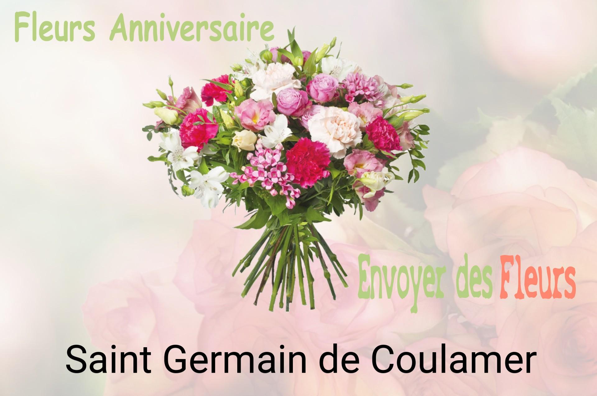 Bouquet de fleurs d’anniversaire livré à Saint-Germain-de-Coulamer